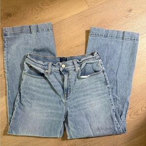 J. Crew Light Blue Classic Wide Leg Jeans